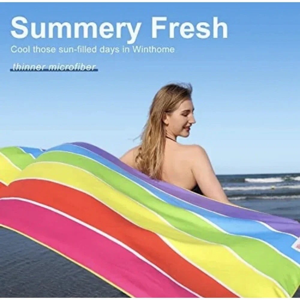 NWT Winthome Microfiber Beach Towel, 31